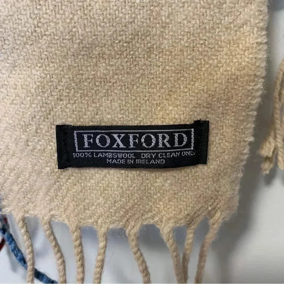 Foxford 100% lambswool made in Ireland  scarf - Picture 3 of 3